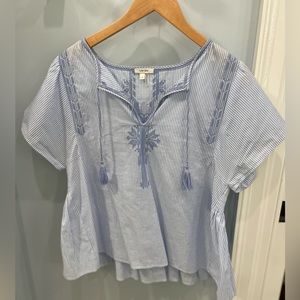 Tyler Boe top, size small